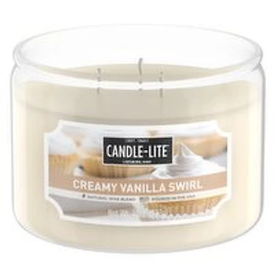 Candle-Lite - CandleLite Creamy Vanilla Swirl 10 z, 283 Gram