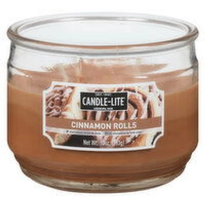 Candle Lite - Cinnamon Rolls Candle - 10 oz, 1 Each