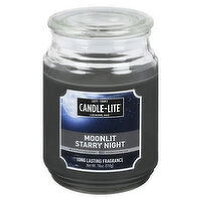 Candle-Lite - Cndl Lt Moonlit Starry Night Jar C, 510 Gram