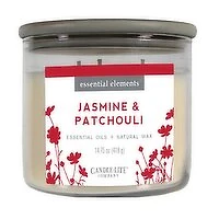 Candle Lite - Jasmine & Patchouli Candle Jar, 418 Gram