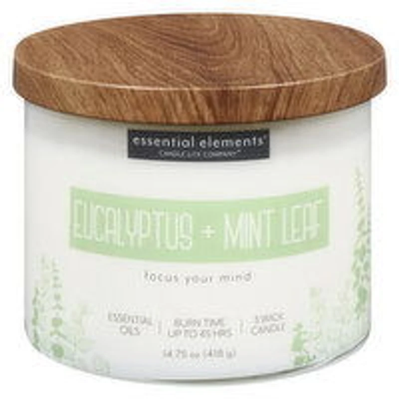 Candle-Lite - Candle it Eucalyptus & Mint Leaf Jr 14., 418 Gram