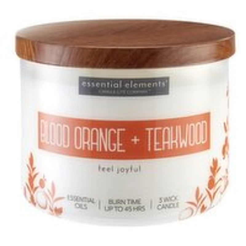 Candle-Lite - Cndle Lt Blood Orange & Teakwood, 418 Gram