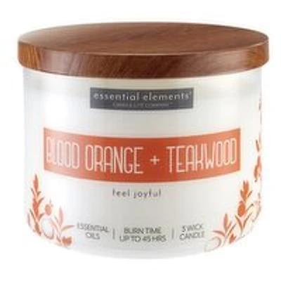 Candle-Lite - Cndle Lt Blood Orange & Teakwood, 418 Gram