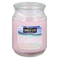 Candle Lite - Candle Lite Pink Shoreline 18 oz Jr, 510 Gram