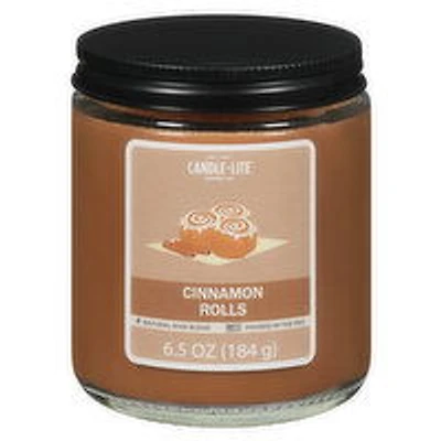 Candle-Lite - Cinnamon Rolls Candle Jar, 184 Gram