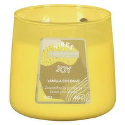 Candle Lite - Essential Elements Vibes Joy 2 Wick Candle In Fruity Floral Scent 15oz, 1 Each