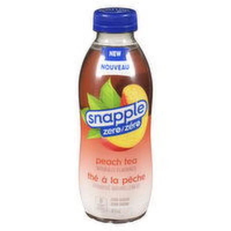 Snapple - Peach Tea, Zero Sugar, 473 Millilitre