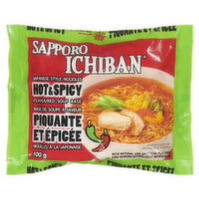 Sapporo Ichiban - Hot & Spicy japanese Style Noodles, 100 Gram