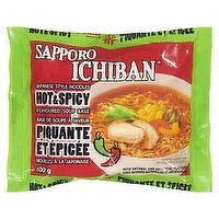 Sapporo Ichiban - Hot & Spicy japanese Style Noodles, 100 Gram
