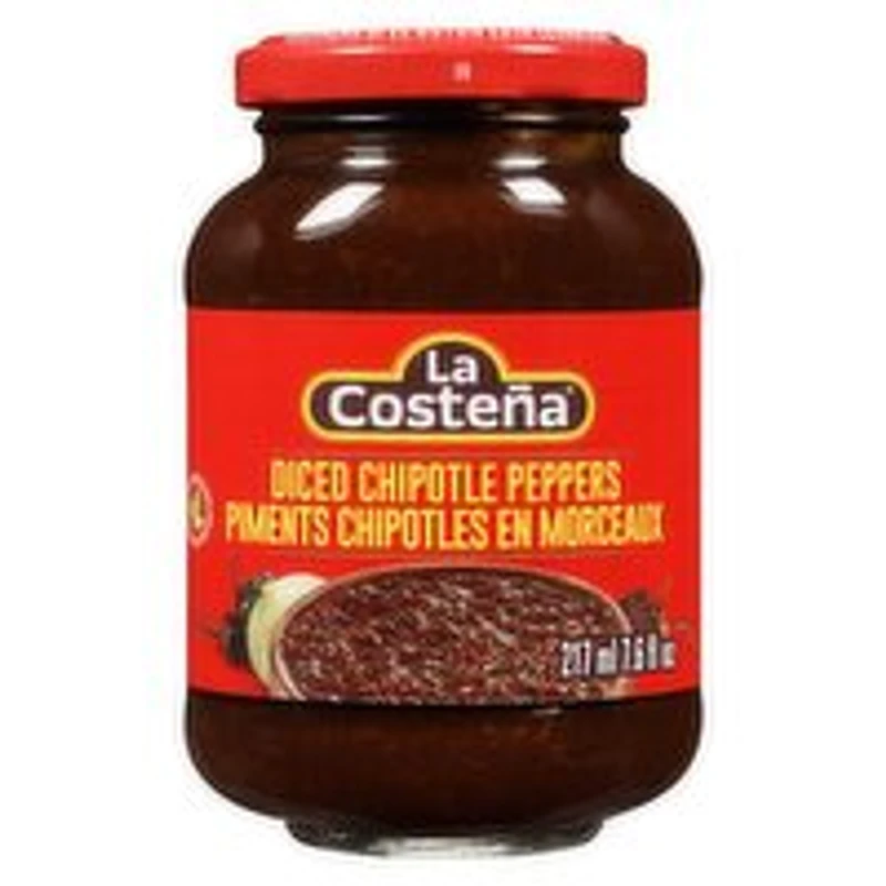 La Costena - Diced Chipotle Peppers, 217 Millilitre