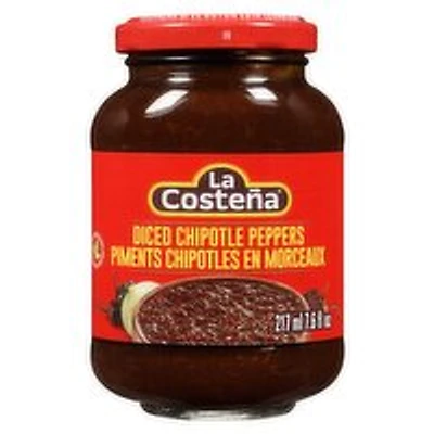 La Costena - Diced Chipotle Peppers, 217 Millilitre