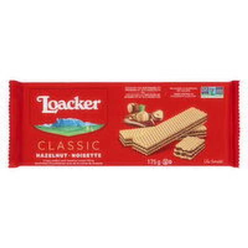 Loacker - Wafer Cookies, Classic Hazelnut, 175 Gram