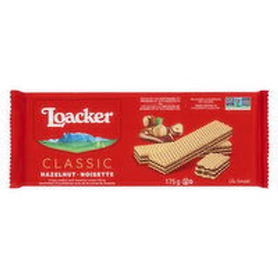 Loacker - Wafer Cookies, Classic Hazelnut, 175 Gram