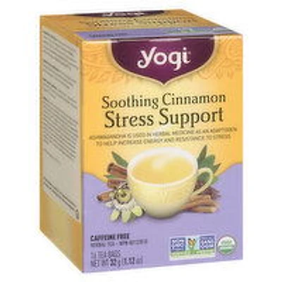 Yogi Tea - Tea Soothing Cinnamon Stress Support, 16 Each