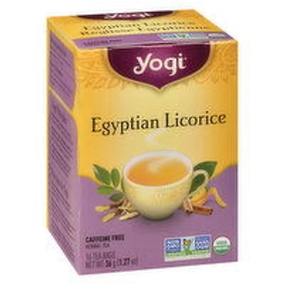 Yogi - Egyptian Licorice Tea, 16 Each