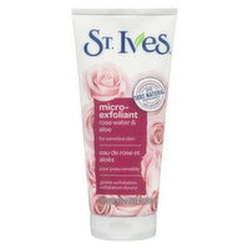 St Ives - Gentle Smoothing Rose Water And Aloe Vera Scrub, 170 Gram