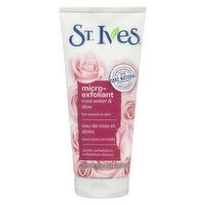 St Ives - Gentle Smoothing Rose Water And Aloe Vera Scrub, 170 Gram