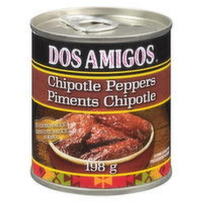 Dos Amigos - Chipotle Peppers in Adobo Sauce, 199 Gram
