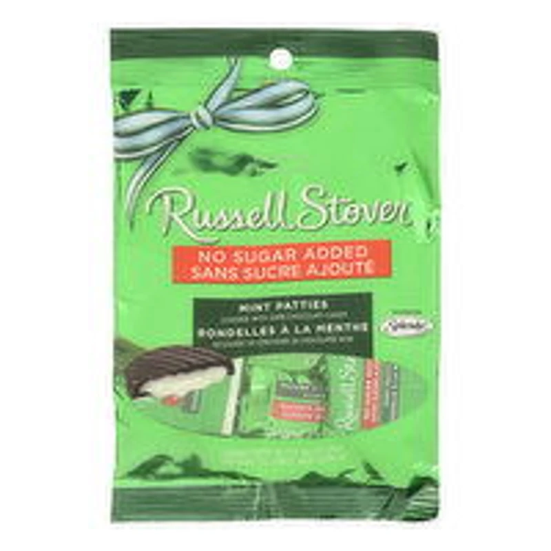 Russell Stover - No Sugar Added Mint Patties, 85 Gram