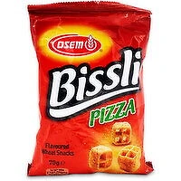 Osem - Bissli Wheat Snacks Pizza Flavoured, 70 Gram
