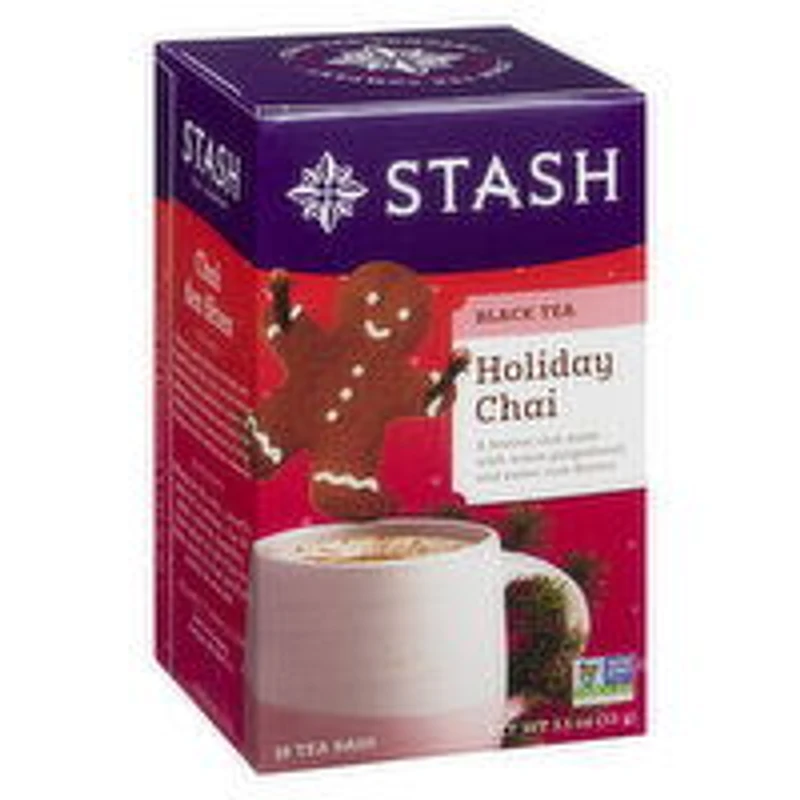 STASH - Holiday Chai Black Tea, 18 Each