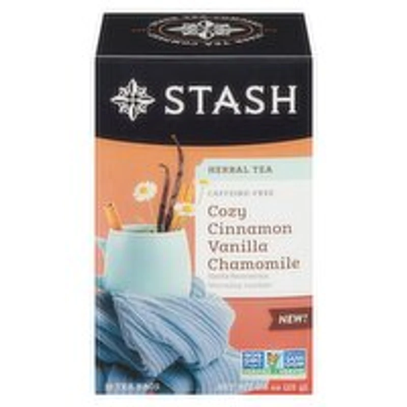 Stash - Cozy Cinnamon Vanilla Chamomile, 18 Each