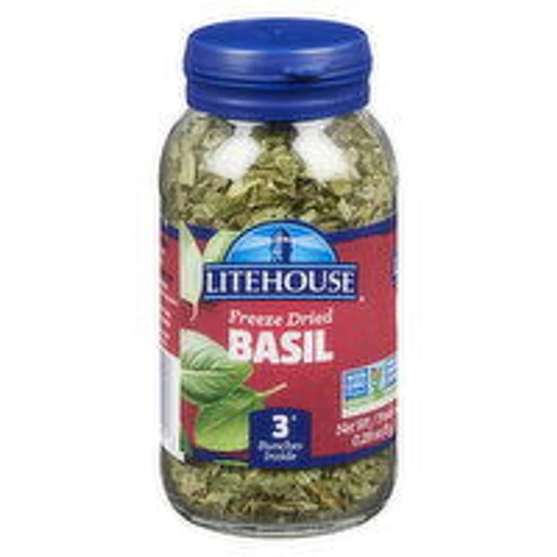 LITEHOUSE - Basil Freeze Dried, 8 Gram