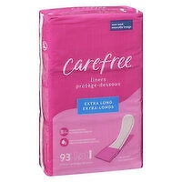 Carefree - Body Shape Extra Long to Go Pantiliners, 93 Each