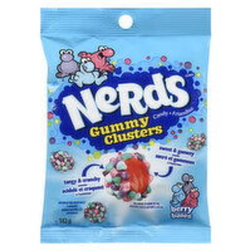 Nerds - Nerds Gummy Clusters Berry, 142 Gram
