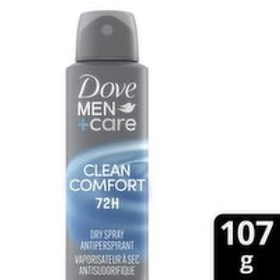 Dove - Men+Care Dry Spray Clean Comfort, 107 Gram