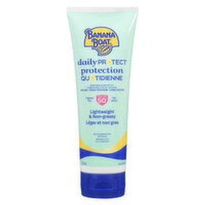 Banana Boat - Daily Protect Lightweight Sunscreen Lotion, SPF50+, 240 Millilitre