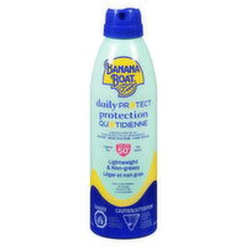 Banana Boat - Daily Protect Sunscreen Spray SPF50+, 226 Gram