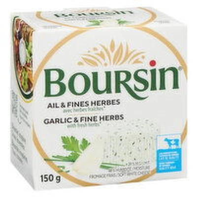 Boursin - Garlic Herb Gourmet Cheese, 150 Gram