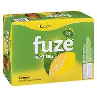 Fuze - Lemon Iced Tea, 341mL Cans, 12 Each