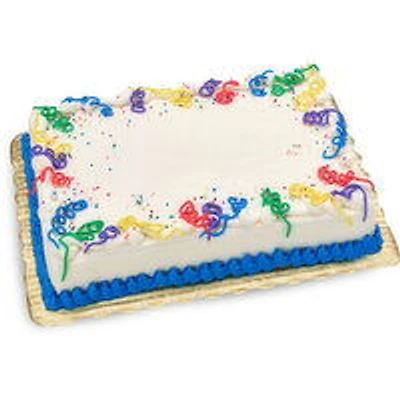 Bake Shop - White Celebration Cake 8x12, 1.82 Kilogram