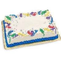 Bake Shop - White Celebration Cake 8x12, 1.82 Kilogram