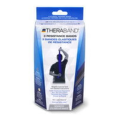 Theraband - Resistance Bands Exercise Tool - Advanced, 3 Each