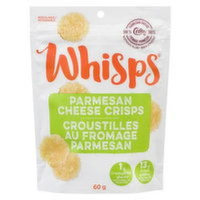 Whisps - Cheese Crisps - Parmesan, 60 Gram
