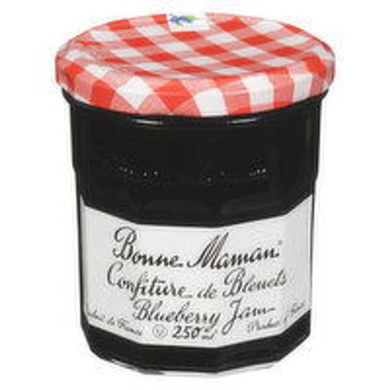 Bonne Maman - Jam - Wild Blueberry, 250 Millilitre