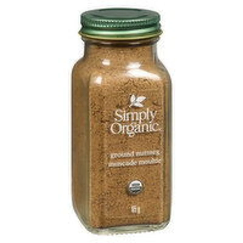 SIMPLY ORGANIC - Ground Nutmeg, 65 Gram