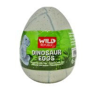 Wild Republic - Dinosaur Egg Plush Toy with Egg, Diplodocus, 1 Each