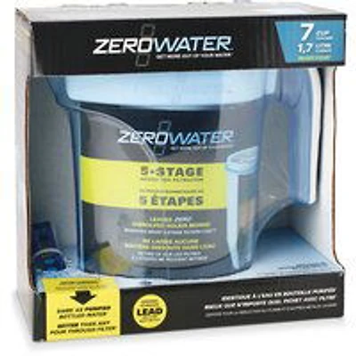 Zerowater - Culligan 7 Cup Ready Pour 5 Stage Advanced Filtration, 1 Each