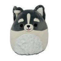 Squishmallows - 8in Paolo Grey & White Pomsky, 1 Each