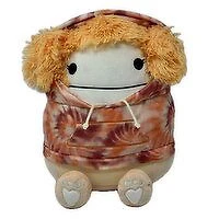 Squishmallow - Tie Dye Hoodie Shasta Bigfoot 12In, 1 Each