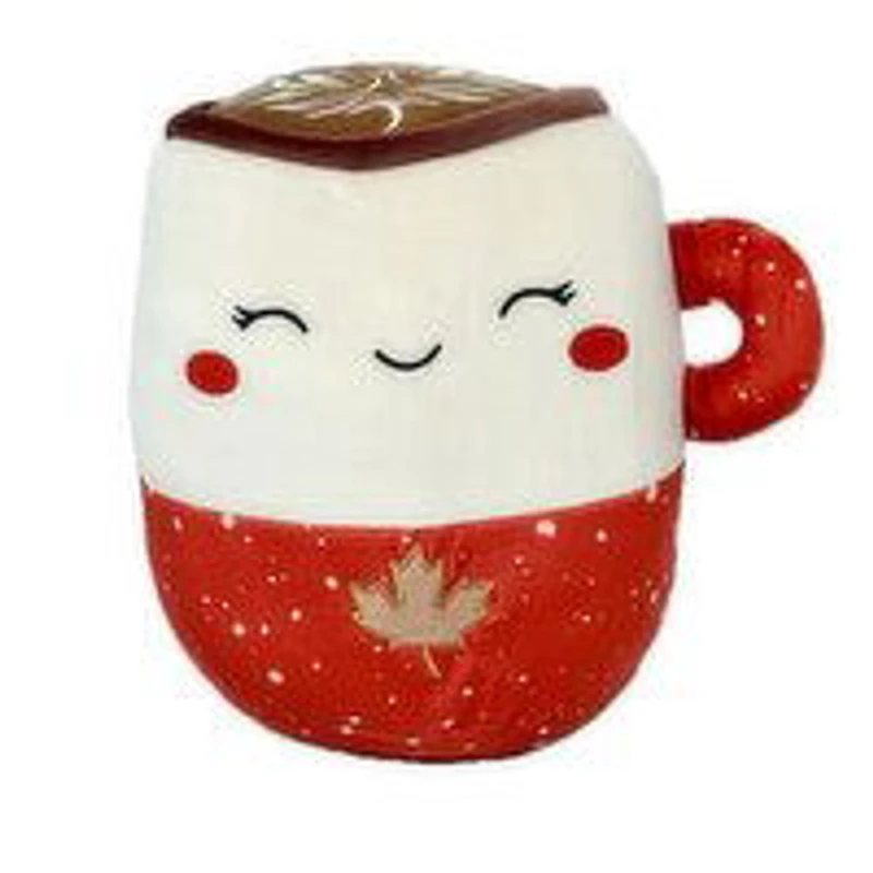 Squishmallows - 8In Cream Red Latte Cup, 1 Each