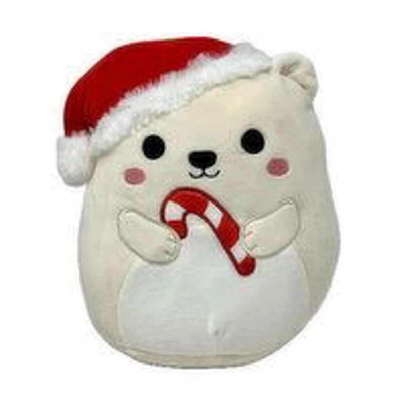 Squishmallows - 8In Holiday Brooke Polar Bear, 1 Each