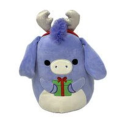Squishmallows - 8In Holiday Milanda Blue Donkey, 1 Each