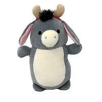 Squishmallows - 10In Holiday HugMees Jason Donkey, 1 Each