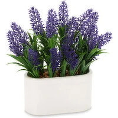 Lavender - Artificial Plant in Ceramic Pot, 1 Each