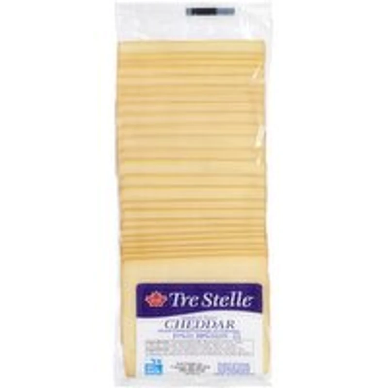 Tre Stelle - Smoked Cheddar Slices, 100 Gram